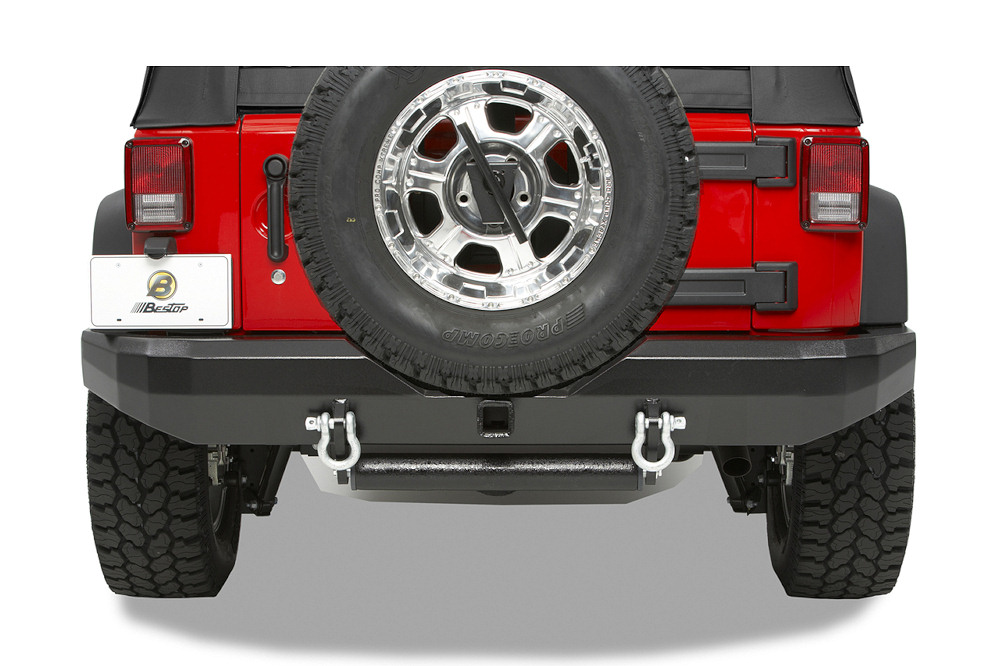 HighRock 4x4™ Rear Bumper Jeep 2007-2018 Wrangler JK; Rear