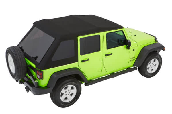 Trektop® Glide™ Slantback Soft Top - Jeep 2007-2018 Wrangler JK