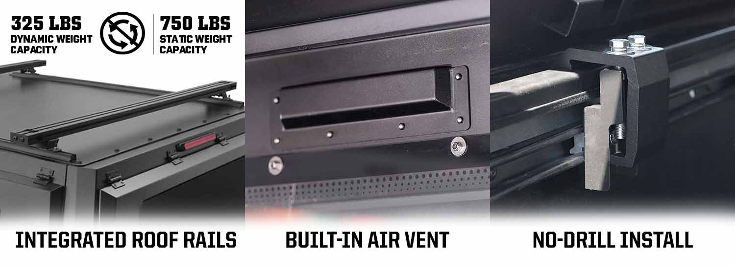 Overland Vehicle Systems - Expedition Truck Cap