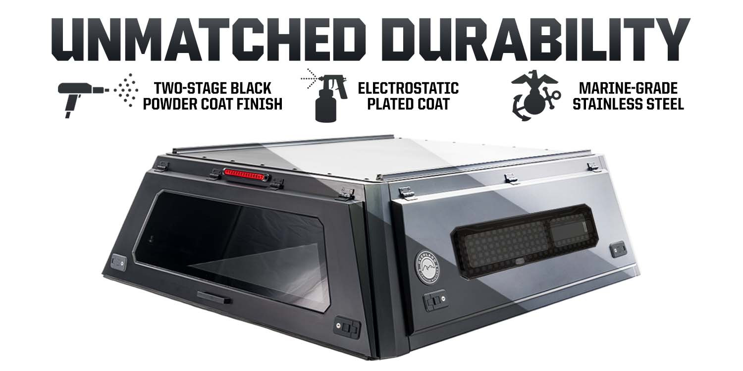 Overland Vehicle Systems - Expedition Pro+ Truck Cap